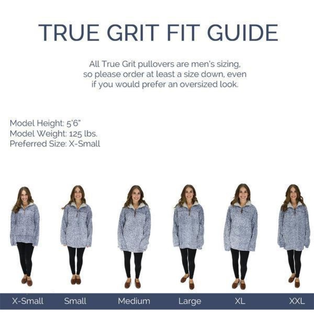 • TRUE GRIT • THE ORIGINAL FROSTY TIPPED PULLOVER - Picture 2 of 6